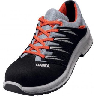 Uvex 2 Trend S1 SRC Halbschuh schwarz/rot in versch. Weiten