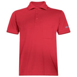 Uvex Best of Poloshirt basic rot
