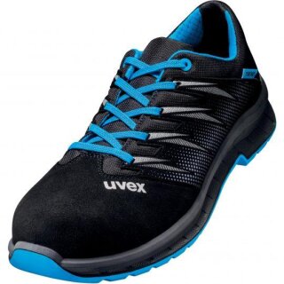 Uvex  2 Trend Sicherheitschuh S2 SRC Halbschuh 6939/8 schwarz/blau Gr.43 W11
