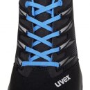Uvex  2 Trend Sicherheitschuh S2 SRC Halbschuh 6939/8 schwarz/blau Gr.43 W11