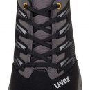 Uvex 2 Trend Sicherheitsschuh S2 SRC Halbschuh 6949/8 schwarz/grau Gr.46 W11