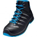Uvex 2 Trend S3 Schnürstiefel schwarz/blau in...