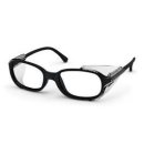 Uvex RX 5503 Schutzbrille mit Sehstärke in anthrazit Scheibe 50mm Einstärke für die Ferne Kunststoff CR39 Hochbrechendes Material 1,6 inkl. Kratzbeschichtung