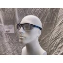 Uvex Rx cd 5520 Schutzbrille mit Sehstärke in anthrazit/blau Einstärke für die Nähe Polycarbonat inkl. Kratzfestbeschichtung