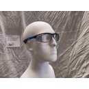 Uvex Rx cd 5520 Schutzbrille mit Sehstärke in anthrazit/blau Einstärke für die Nähe Polycarbonat inkl. Kratzfestbeschichtung