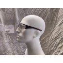 Uvex RX cd 5518 Schutzbrille mit Sehstärke in anthrazit/rot Scheibe 54mm Einstärke für die Nähe Kunststoff CR39