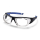 Uvex RX cd 5518 Schutzbrille mit Sehstärke in anthrazit/blau Scheibe 54mm