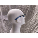 Uvex RX cd 5514 Schutzbrille mit Sehstärke in schwarz/blau Scheibe 53mm Einstärke für die Ferne Kunststoff CR39 Hochbrechendes Material 1,6 inkl. Kratzbeschichtung