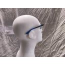 Uvex RX cd 5514 Schutzbrille mit Sehstärke in schwarz/blau Scheibe 53mm Comfort-Scheiben Kunststoff CR39 mit Kratzfestbeschichtung