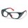 Uvex RX cd 5515 Schutzbrille mit Sehstärke in anthrazit/coralle Scheibe 51mm Einstärke für die Ferne Kunststoff CR39 mit Kratzfestbeschichtung