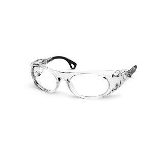 Uvex RX cd 5505 Schutzbrille mit Sehstärke in transparent Scheibe 55mm Einstärke für die Ferne Polycarbonat inkl. Kratzfestbeschichtung