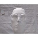 Uvex RX cd 5505 Schutzbrille mit Sehstärke flip-up Didymium in kristall matt/grün Scheibe 55mm