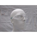 Uvex RX cd 5505 Schutzbrille mit Sehstärke flip-up Didymium in kristall matt/grün Einstärke für die Nähe Kunststoff CR39