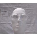 Uvex RX cd 5505 Schutzbrille mit Sehstärke flip-up CBR65 in kristall matt/grün Scheibe 57mm