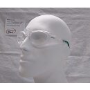 Uvex RX cd 5505 Schutzbrille mit Sehstärke flip-up CBR65 in kristall matt/grün Scheibe 57mm