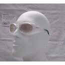 Uvex RX cd 5505 Schutzbrille mit Sehstärke flip-up CBR65 in kristall matt/grün Scheibe 57mm