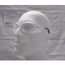 Uvex RX cd 5505 Schutzbrille mit Sehstärke flip-up Polarisationsfilter in kristall matt/grün Einstärke für die Ferne Kunststoff CR39 Hochbrechendes Material 1,67 inkl. Kratzfestbeschichtung