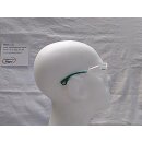 Uvex RX cd 5505 Schutzbrille mit Sehstärke flip-up Polarisationsfilter in kristall matt/grün Einstärke für die Ferne Kunststoff CR39 Hochbrechendes Material 1,67 inkl. Kratzfestbeschichtung