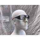 Uvex RX cb 5581 Schutzbrille mit Sehstärke in grau/ dunkelrot Einstärke für die Ferne Kunststoff CR39 Hochbrechendes Material 1,6 inkl. Kratzfestbeschichtung