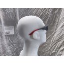 Uvex RX cb 5581 Schutzbrille mit Sehstärke in grau/ dunkelrot Einstärke für die Ferne Kunststoff CR39 Hochbrechendes Material 1,6 inkl. Kratzfestbeschichtung