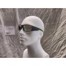 Uvex RX sp 5513 Schutzbrille mit Sehstärke in grau/hellgrün Scheibe 62mm