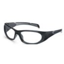 Uvex RX sp 5510 Schutzbrille mit Sehstärke in schwarz matt/hellgrau Einstärke für die Nähe Kunststoff CR39