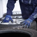 Strong Hand  SCOTT  Handschuhe Baumwolle, blau, vers. Größen