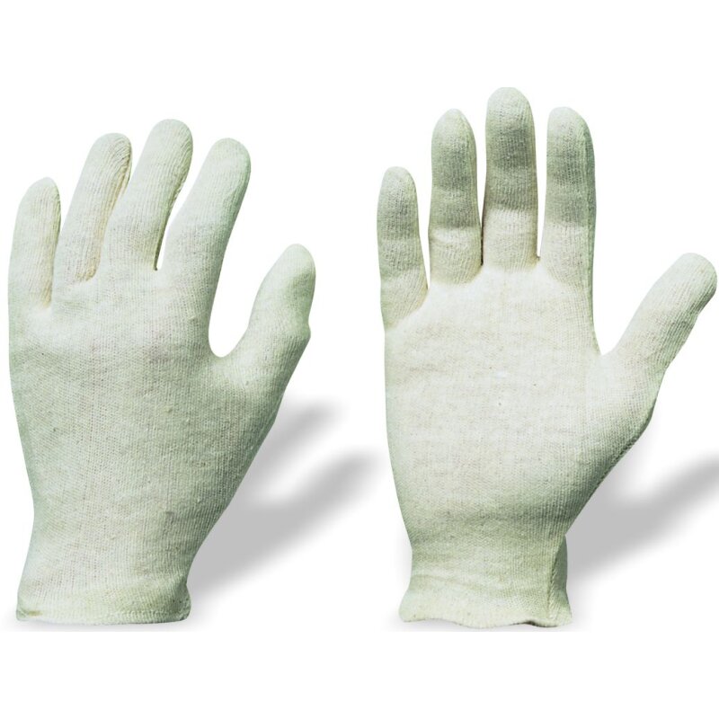 Strong Hand JILIN Handschuhe Baumwolle, wei vers. Gren, 1,46
