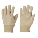 Strong Hand  WUCHOW  Handschuhe Baumwolle, weiß Gr. 10