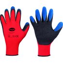 Strong Hand  TIP GRIP  Handschuhe Polyester, rot vers....