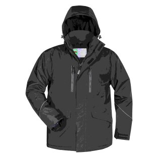 Elysee *BURNLEY* Winter Parka Polyester schwarz vers. Größen