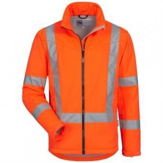 Elysee WILMER Warnschutzsoftshelljacke orange vers. Größen