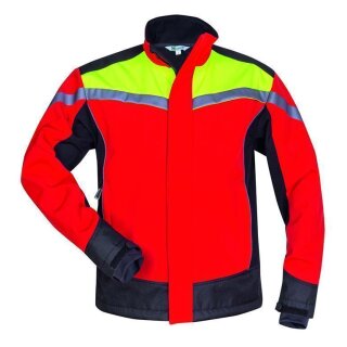 Elysee *ESCHE* Waldarbeiter Softshell-Jacke rot vers. Größen