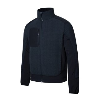 Elysee *BREGENZ* Strickfleece-Jacke schwarz vers. Größen