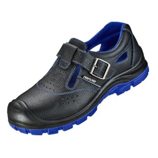 Craftland *VILNIUS* Sandale Rindleder schwarz/blau vers. Größen