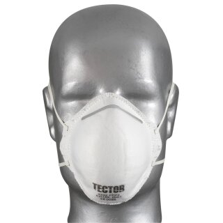 Tector FFP2 NR Feinstaubmaske Farbe ohne Ventil weiss