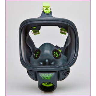 BLS *VOLLMASKE OHNE FILTER* BLS 3150 Polycarbonat Farbe schwarz