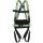 Kratos 4-Punkt Premium Auffang und Haltegurt, Farbe schwarz/grün