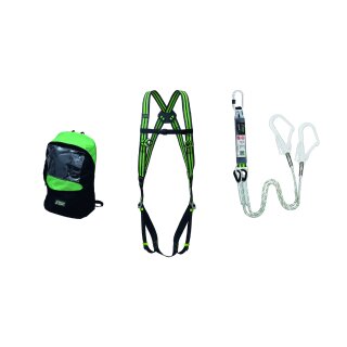 Kratos *KRANAUSLEGER-SET* Polyester/Stahl schwarz/grün