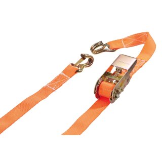Tector Ratschenzurrgurt, 2 - Teilig, mit Spitzhaken +Sicherungsfeder Größe 4 METER