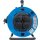 BGS technic BGS Kabeltrommel | 25 m | 3 x 1,5 mm² | 4 Steckdosen mit Verschlusskappe | IP 44 | 3500 W