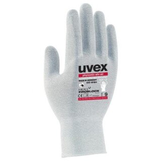 uvex phynomic silv-air - Hygieneschutzhandschuh - Desinfektion zum anziehen