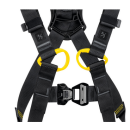 Petzl NEWTON internationale Ausführung Auffanggurt schwarz - gelb
