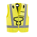 Petzl HI-VIZ Weste für NEWTON-Gurte Farbe 2 (Orange)