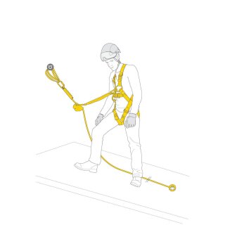Petzl ASAP FALL ARREST KIT in versch. Längen und Größen