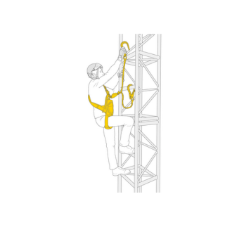 Petzl ABSORBICA-Y FALL ARREST KIT Größe 2