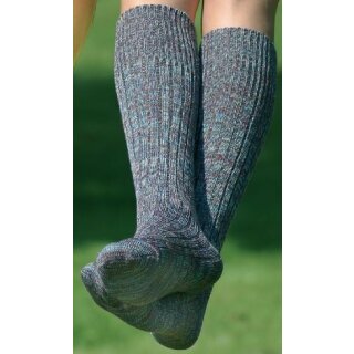 Leipold und Döhle OLAF Arbeitssocke, meliert, langform  GR. 42/44