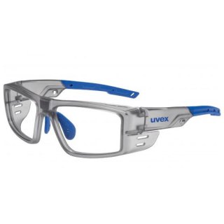 Uvex RX cd 5522 Schutzbrille mit Sehstärke in transluzent-grau/blau Scheibe 58mm