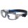 Uvex RX cd 5522 Schutzbrille mit Sehstärke in transluzent-grau/blau Scheibe 58mm