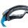 Uvex RX goggle 9501 Schutzbrille mit Sehstärke in anthrazit/blau Scheibe 61mm